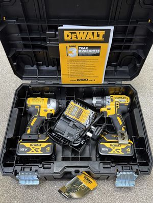 Customer photo of the DeWalt twin pack in its TSTAK case